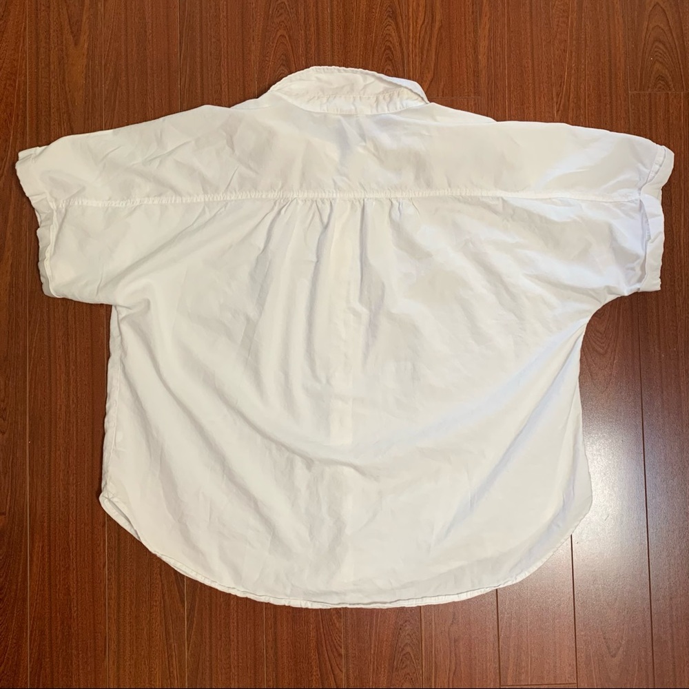 Oversized white button down - Picture 2 of 4